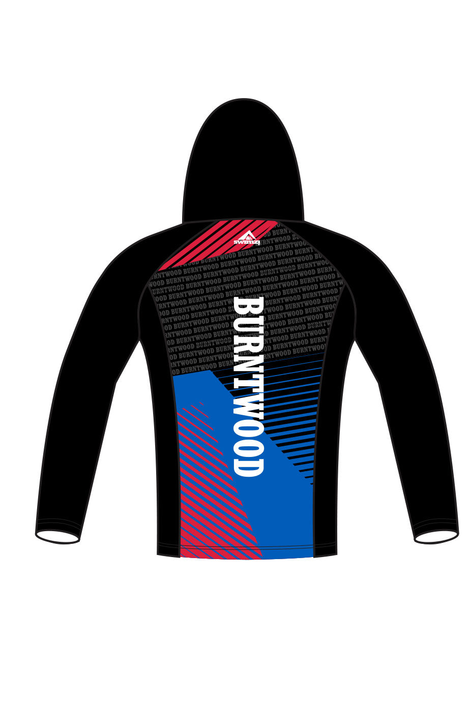 Burntwood SC Kids Unisex Zipped Performance Hoodie