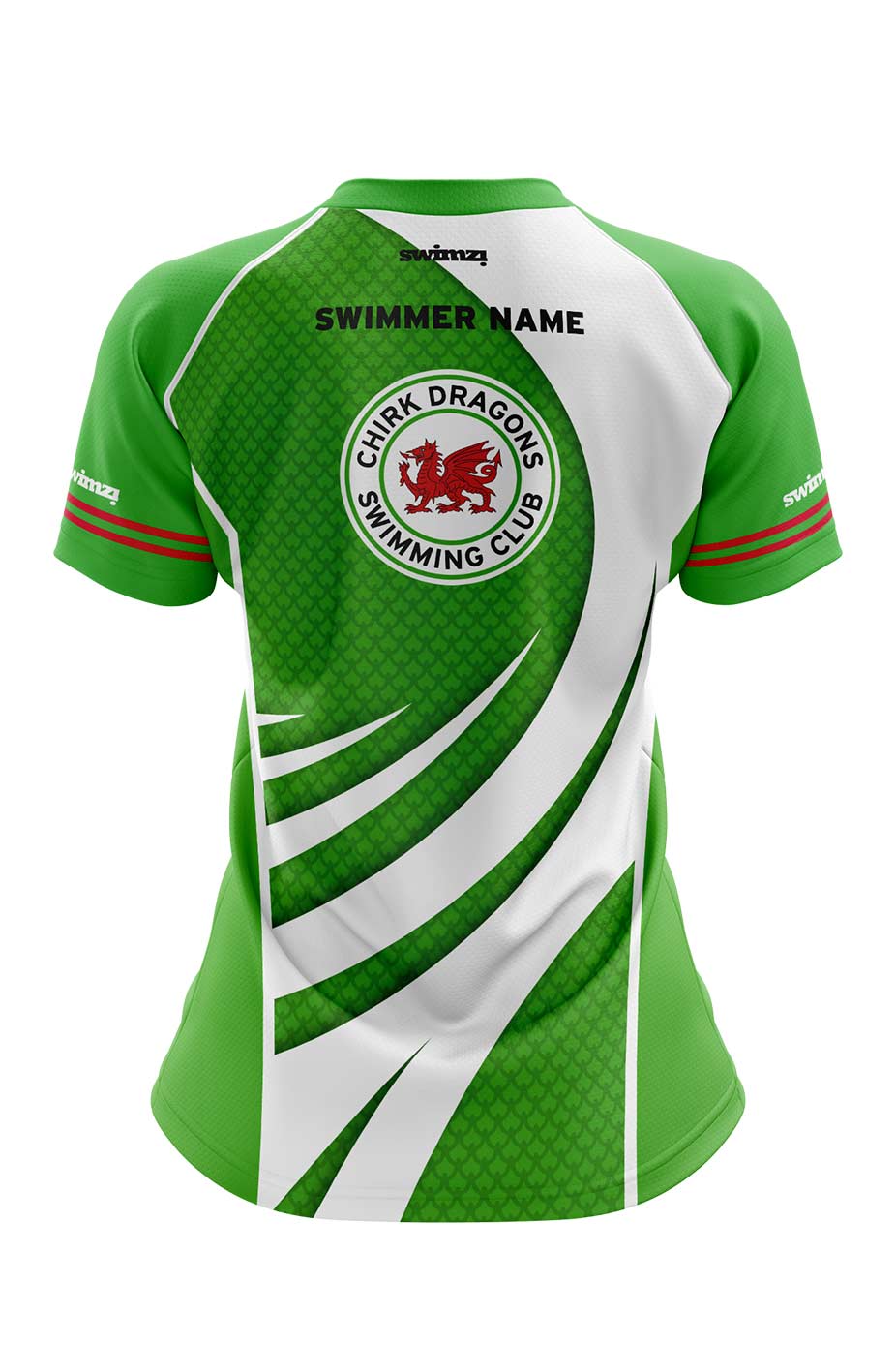 Chirk SC Kids Female Polyester Club Shirt V Neck