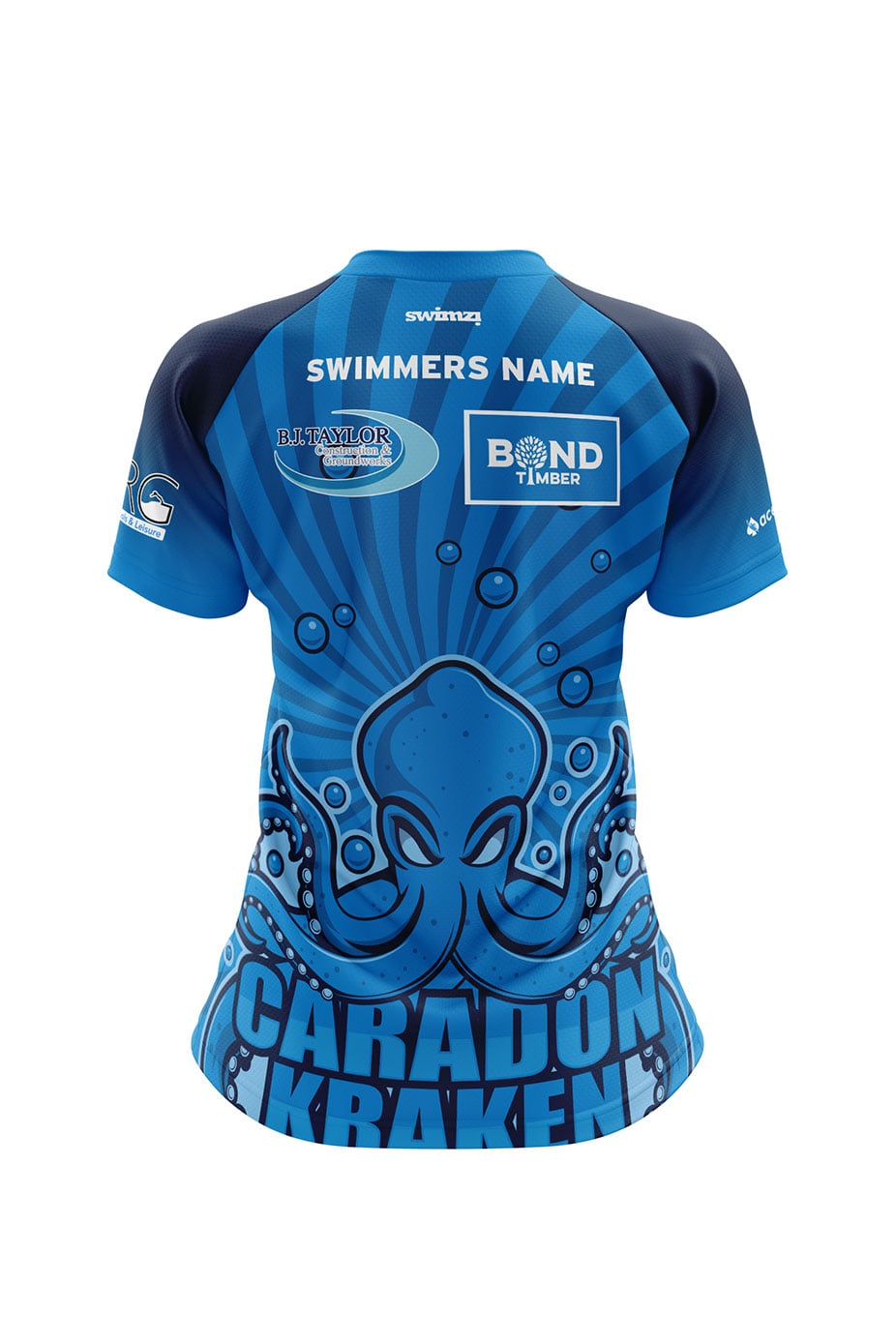 Caradon Kraken SC Kids Female Polyester Club Shirt V Neck