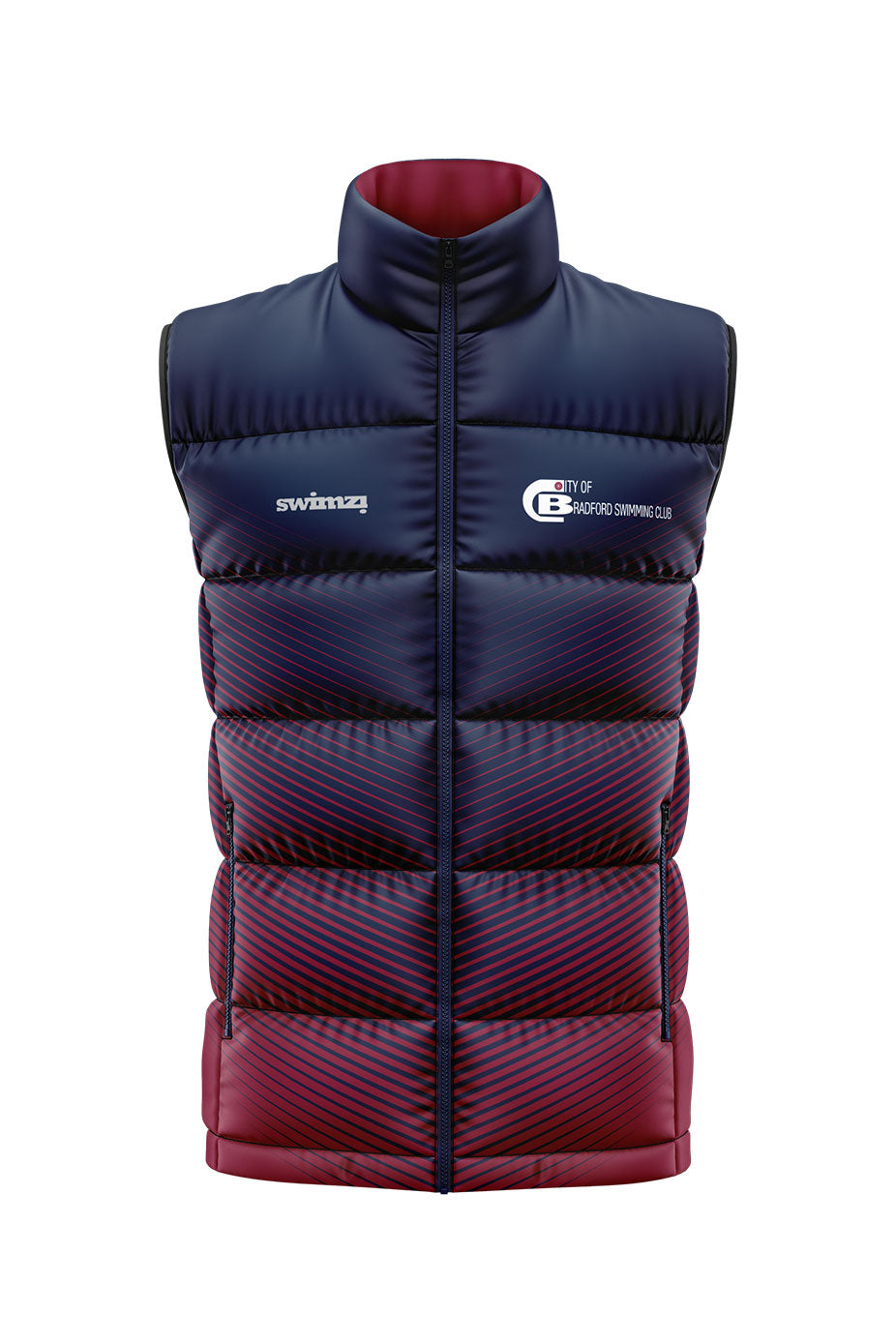 City of Bradford SC Kids Unisex Reversible Gilet
