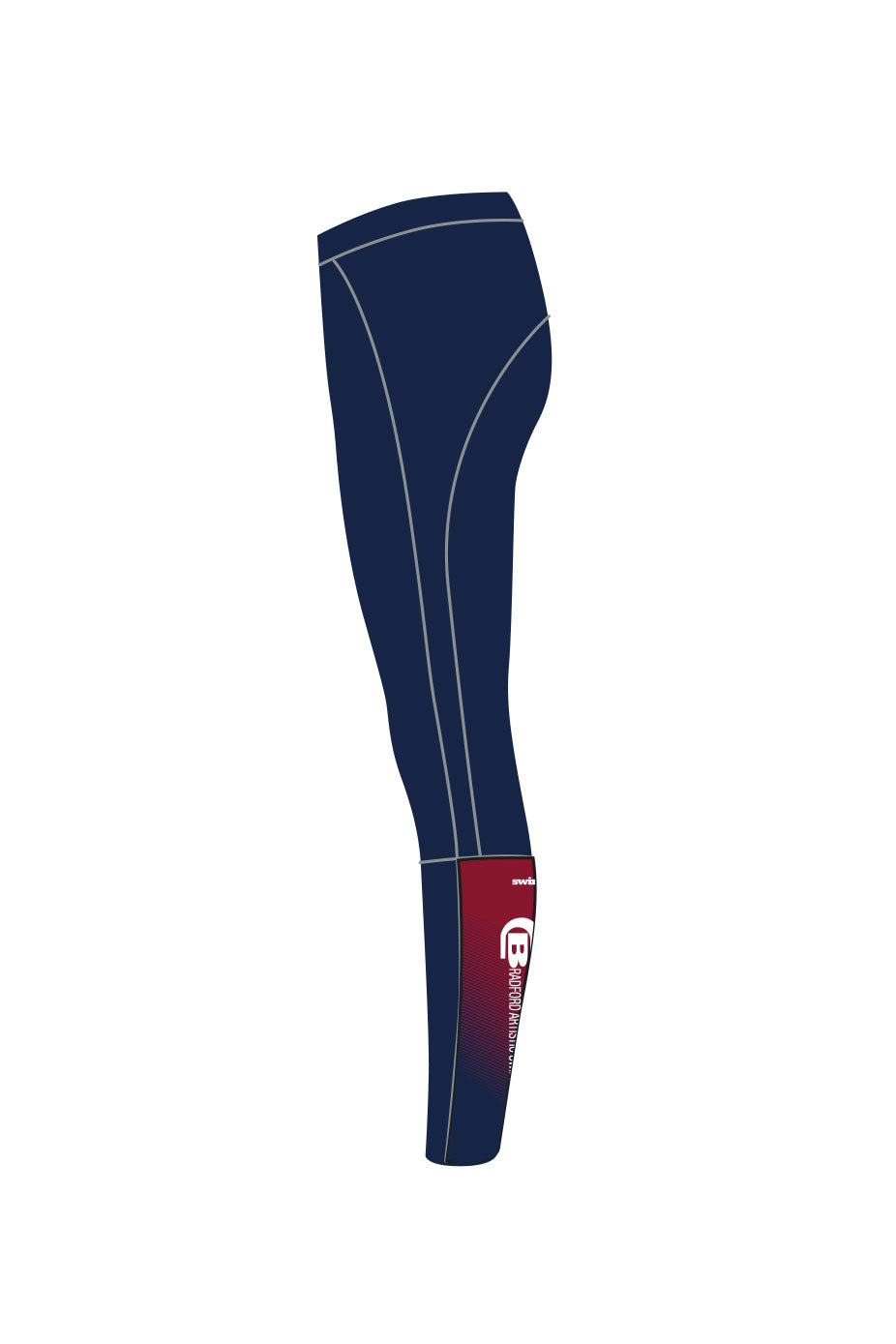 City of Bradford SC Kids Artistic Female Compression Leggings