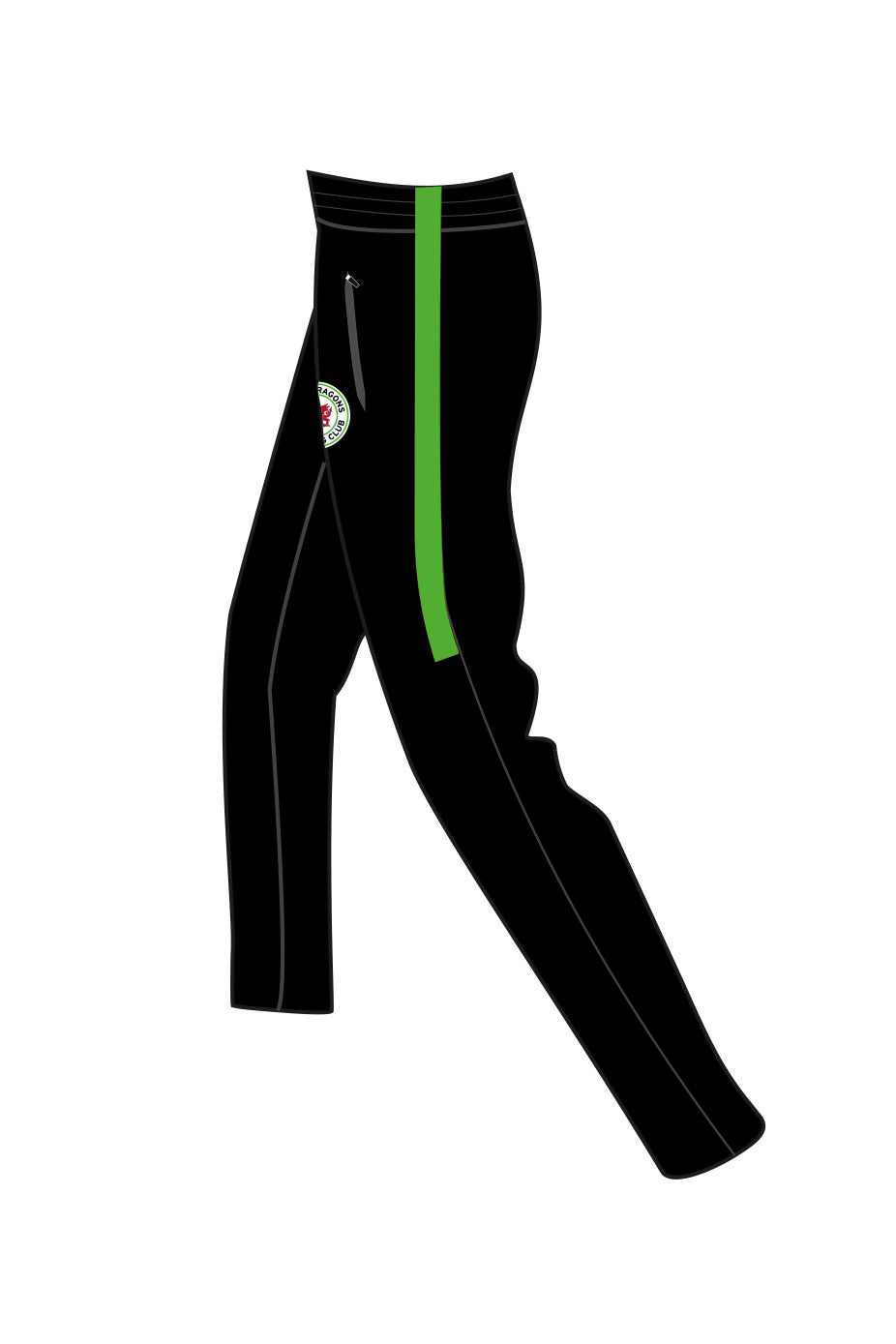 Chirk SC Kids Female Performance Bottoms