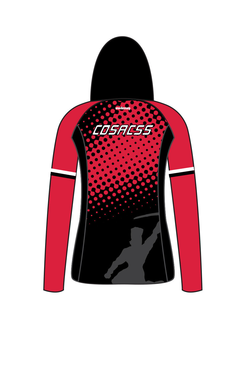 City of Stoke SC Kids Female Zipped Performance Hoodie