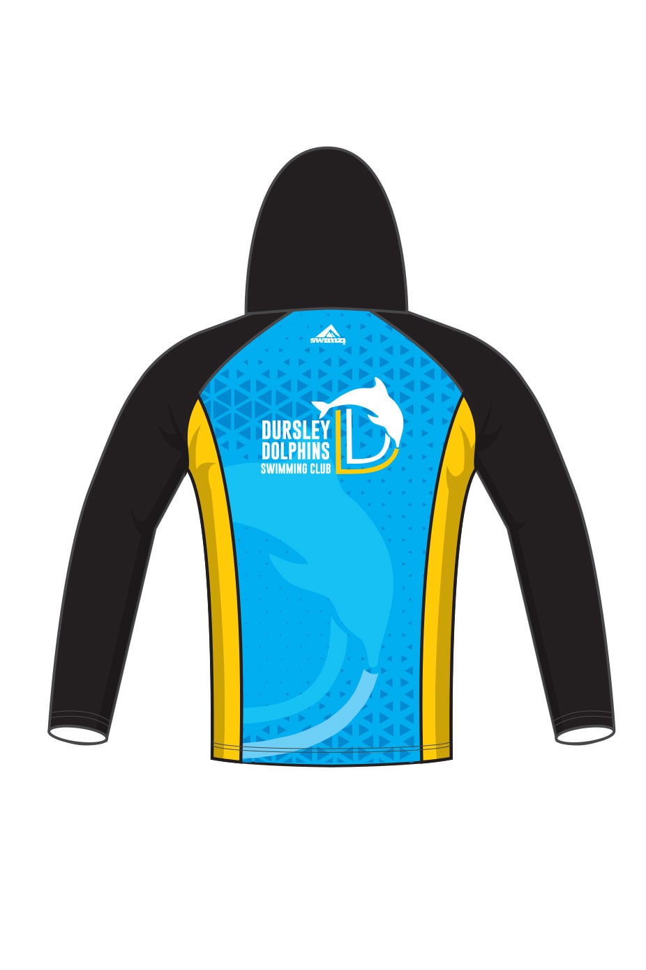 Dursley Dolphins SC Kids Unisex Zipped Performance Hoodie
