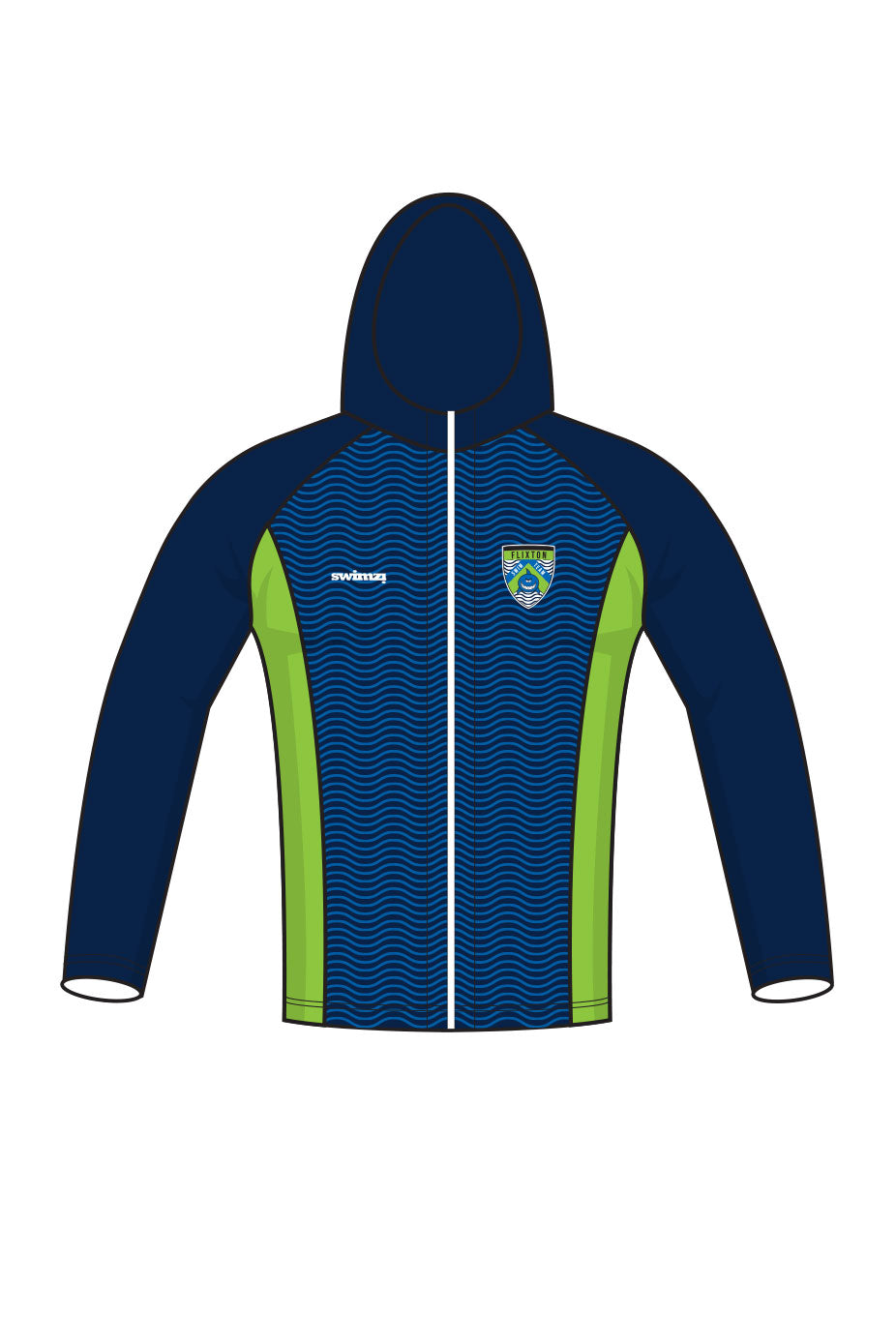 Flixton Swim Team Adult Unisex Performance Hoodie