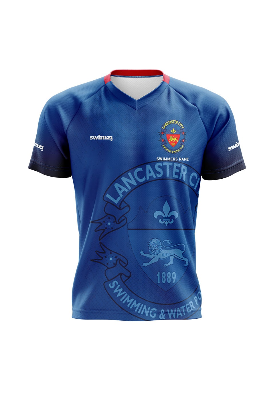 Lancaster City Swimming and Waterpolo Club Kids Female Water Polo Club Shirt - V-Neck