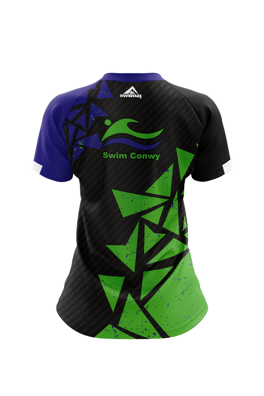 Swim Conwy Kids Female Club Shirt V Neck