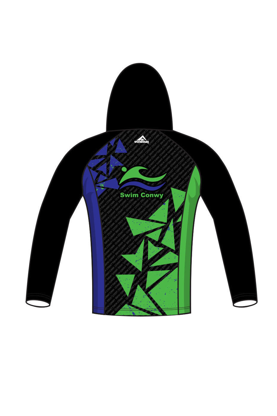 Swim Conwy Kids Unisex Zipped Performance Hoodie