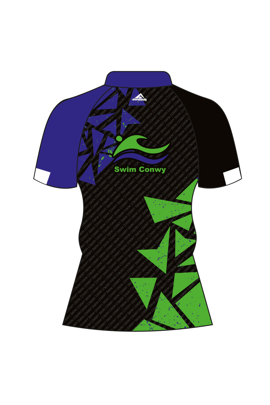 Swim Conwy Kids Female Club Shirt Polo Neck