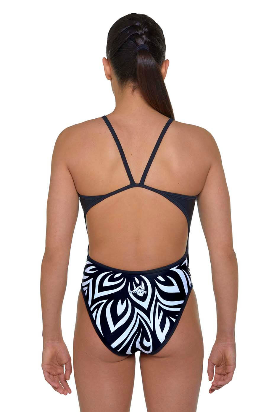 Swimzi Thin Strap Women's One-Piece swimsuit, Graphica