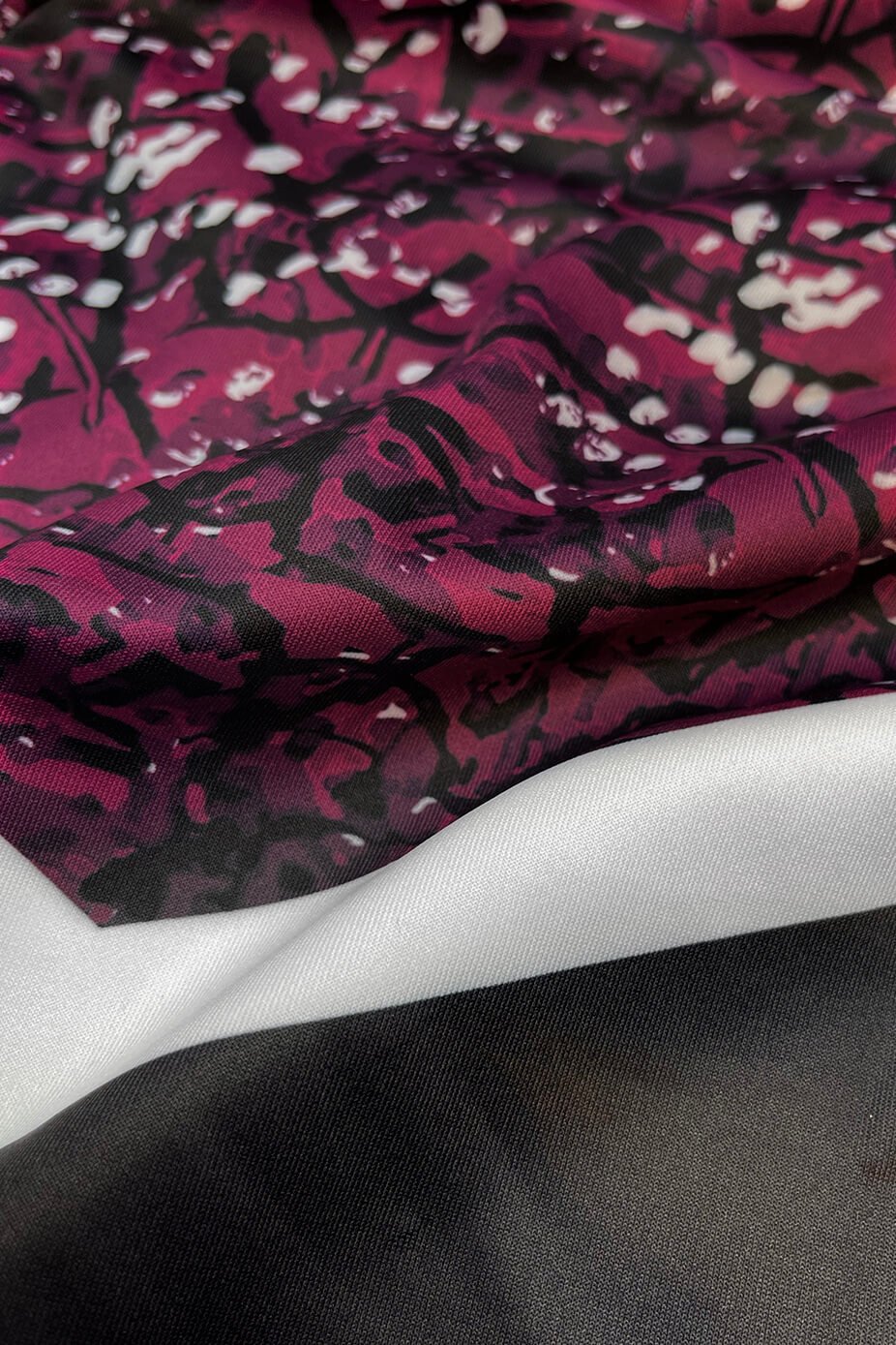 Female Performance Zipped Hoodie - Black and Pink