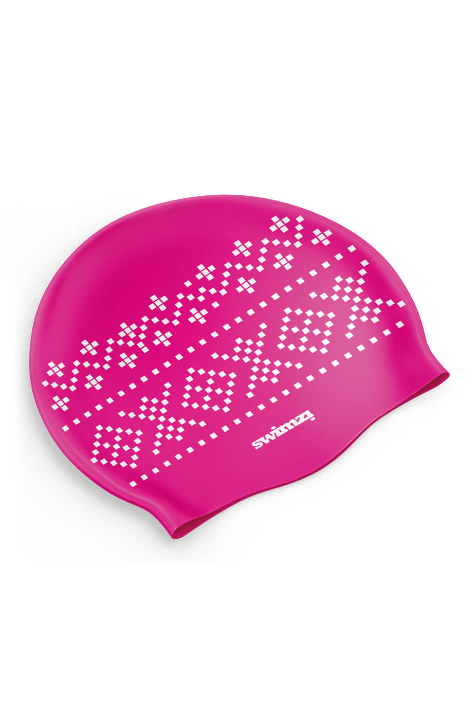 Swimzi Pink Fairisle Swim Cap
