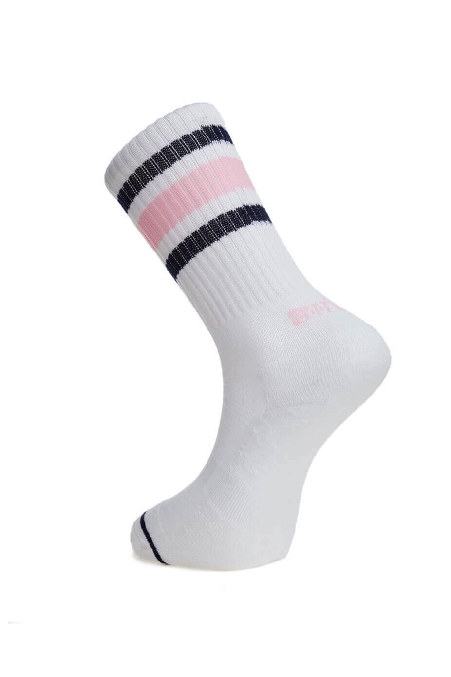 Navy Pink - Slider Socks