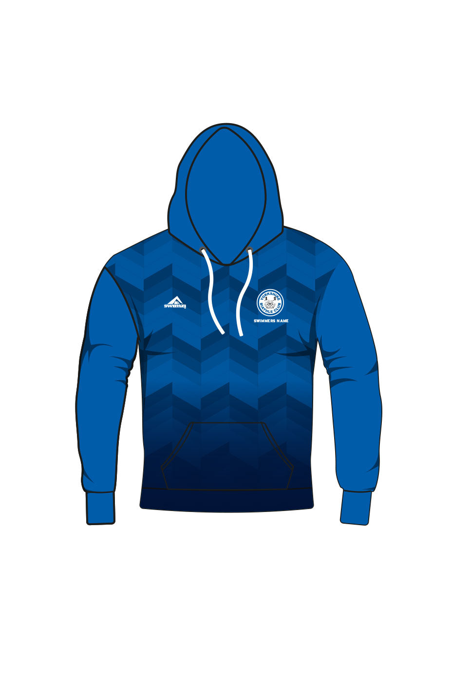 Yorkshire Biathle Club Adult Unisex Pullover Performance Hoodie