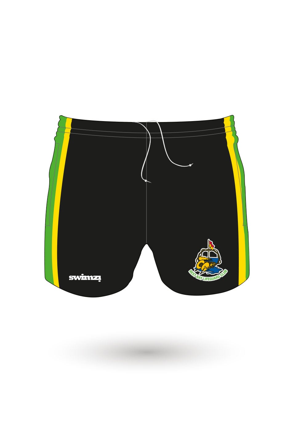 Rest Bay Lifeguards SC Kids Female Polyester Sport Shorts image 0