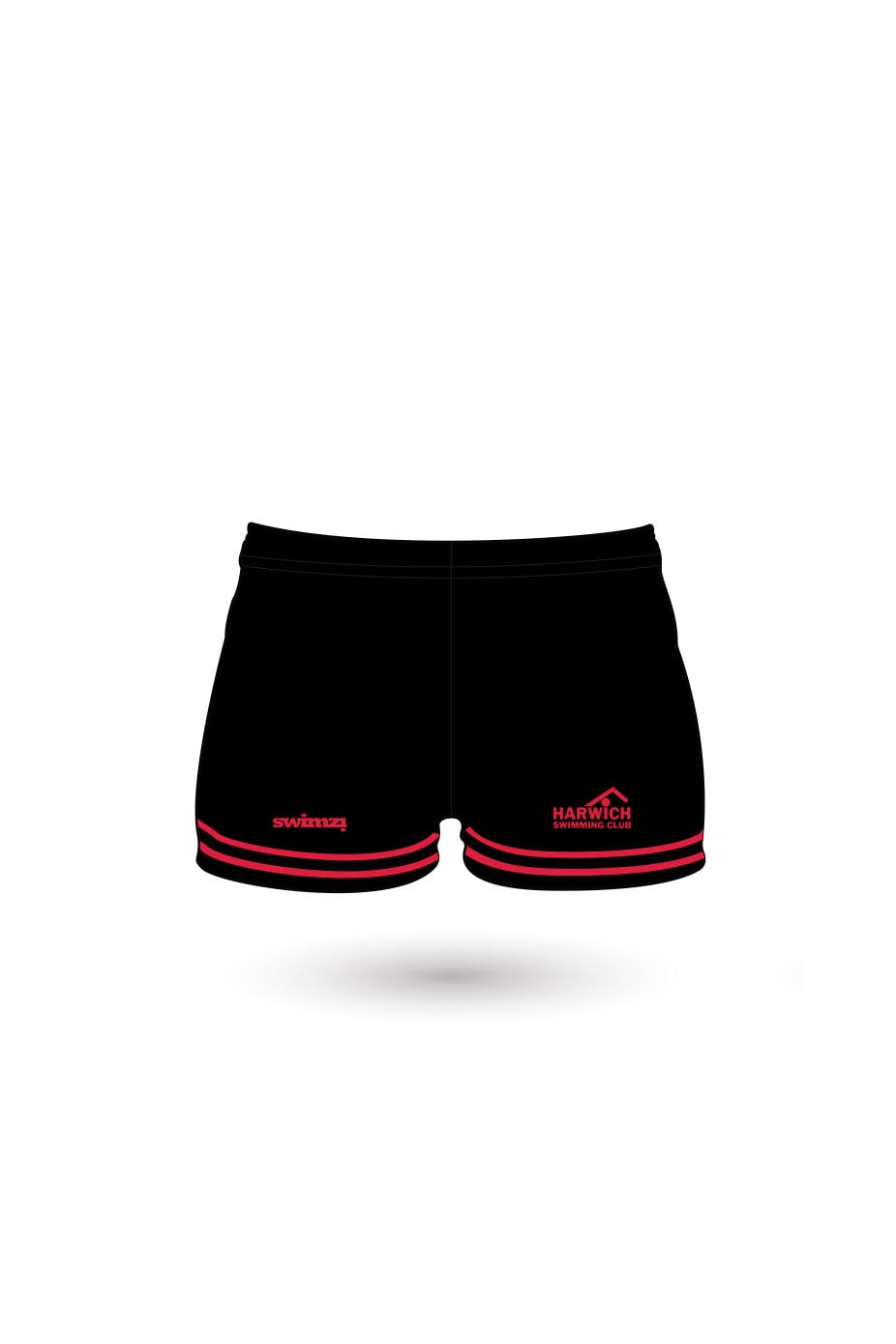 Harwich\, Dovercourt amp Parkeston Swimming Club Kids Female Polyester Hotpants image 0