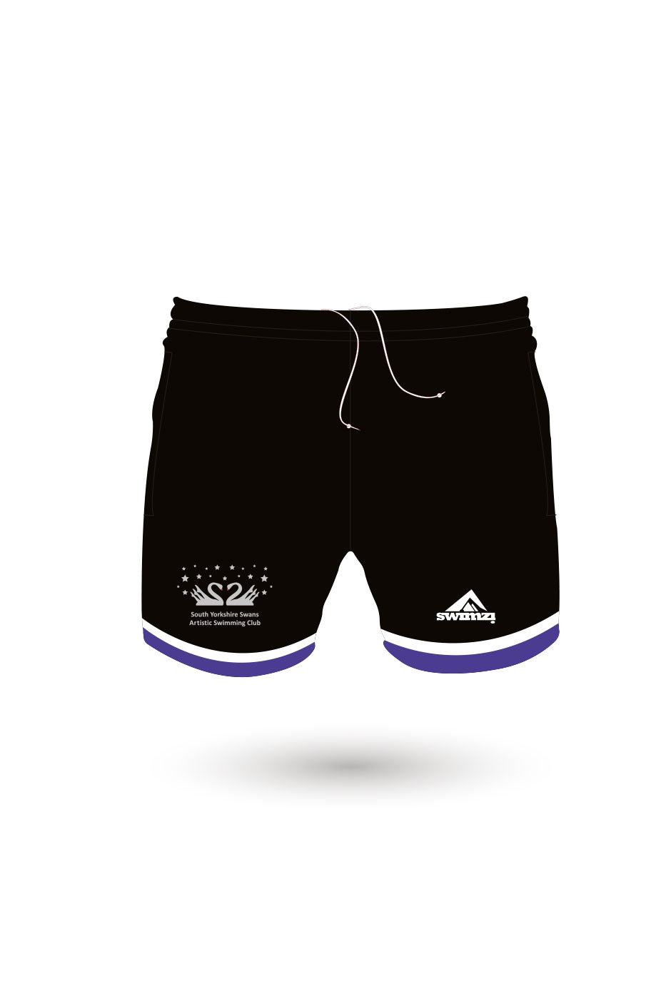 South Yorkshire Swans Artistic Swimming Club Kids Female Sport Shorts image 0