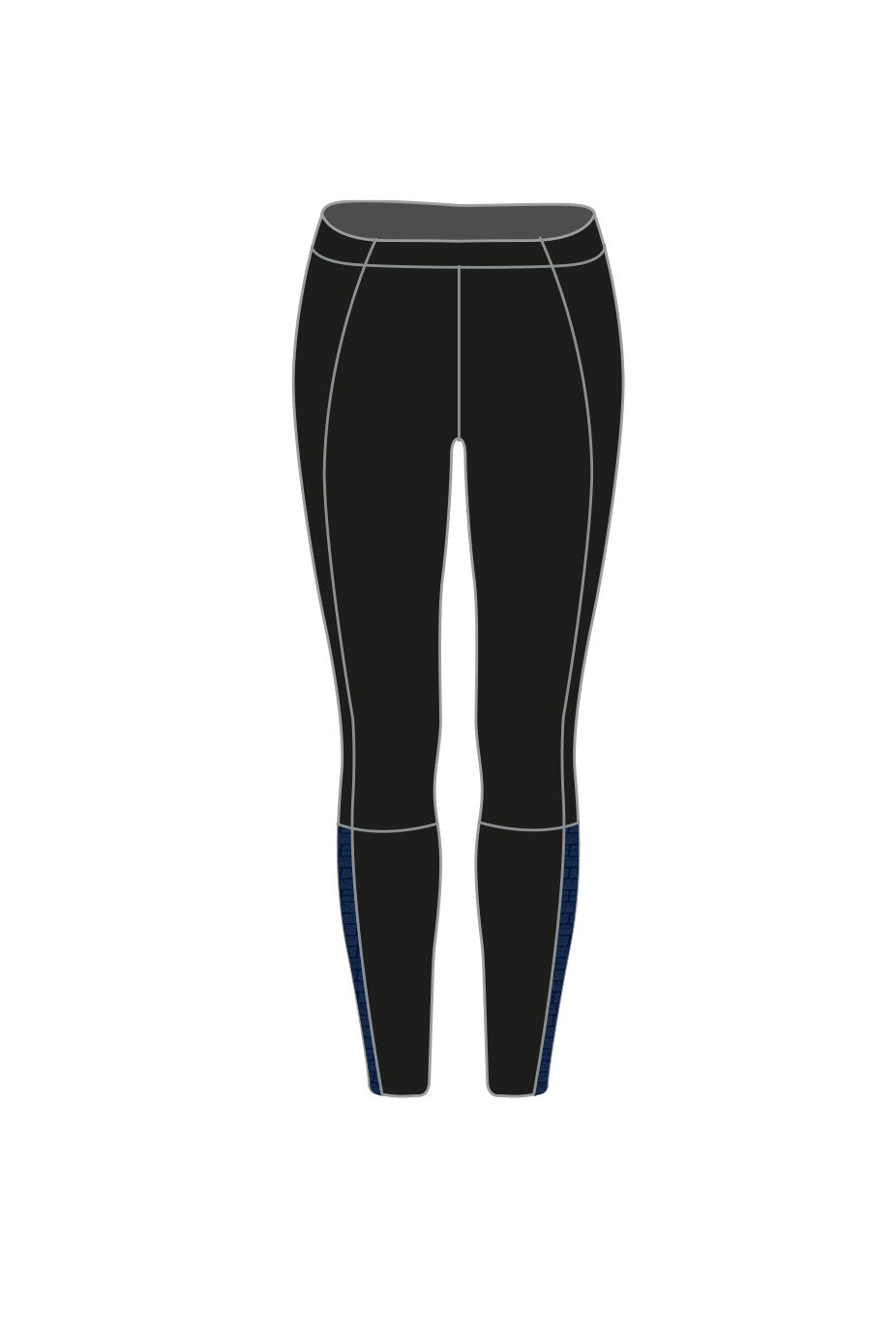 Hamilton Aquatics Kids Female Hamilton Sharks Compression Leggings image 0