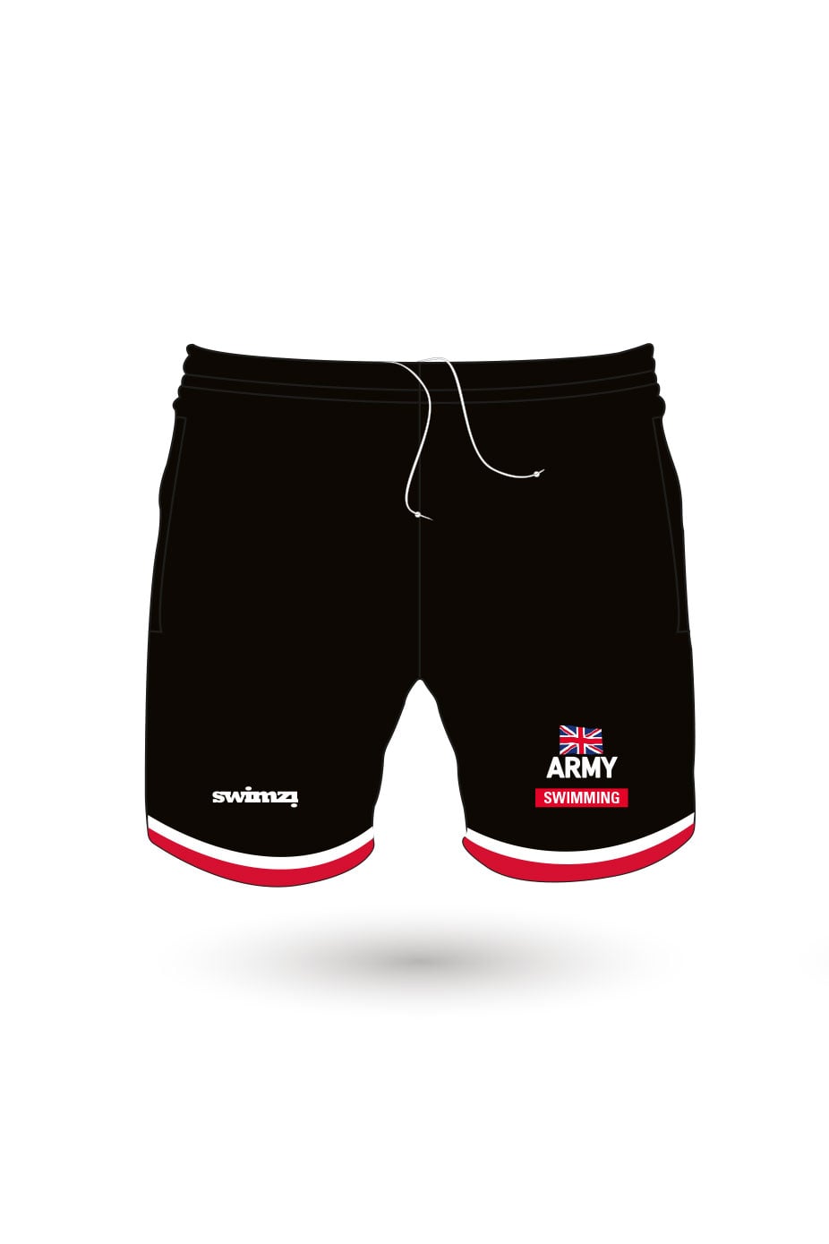 Army Swimming & Triathlon Adult Unisex Swimming Sport Shorts image 0