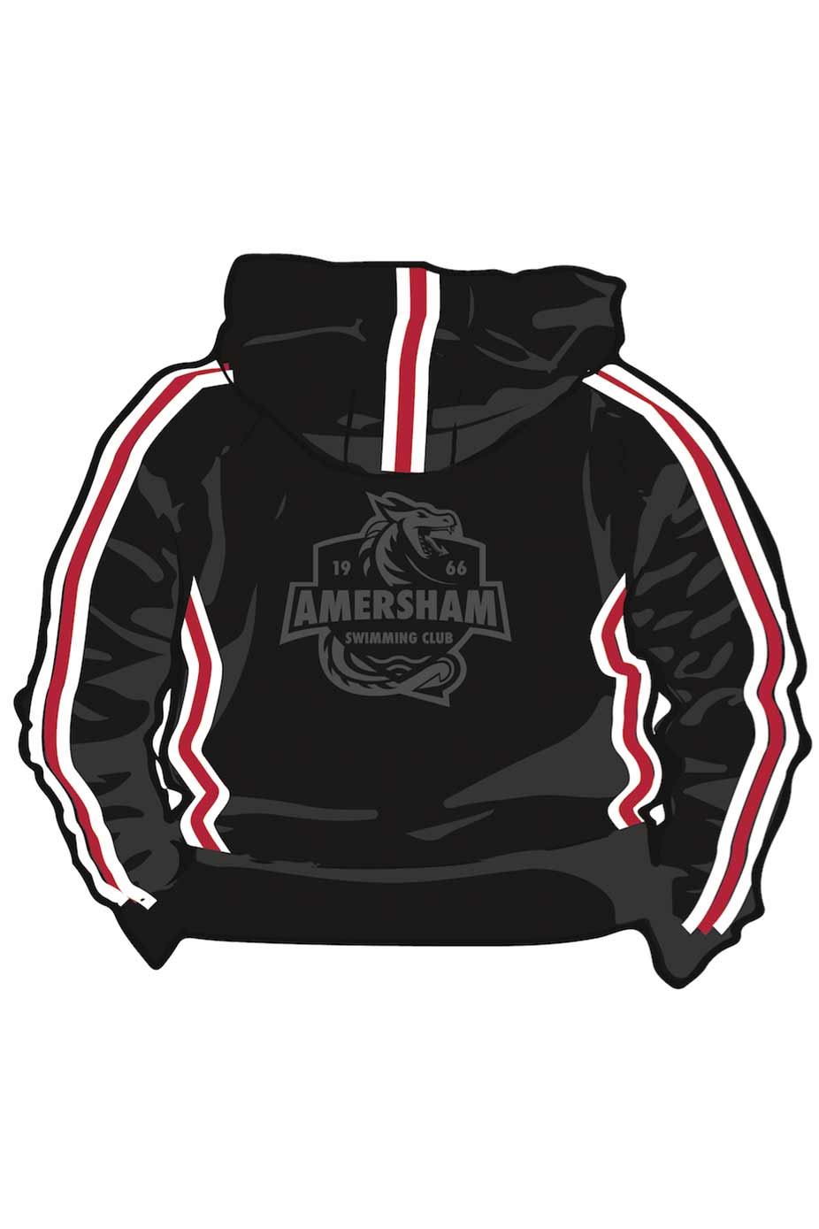 Amersham SC Adult Unisex Sweat Pullover Hoodie image 1