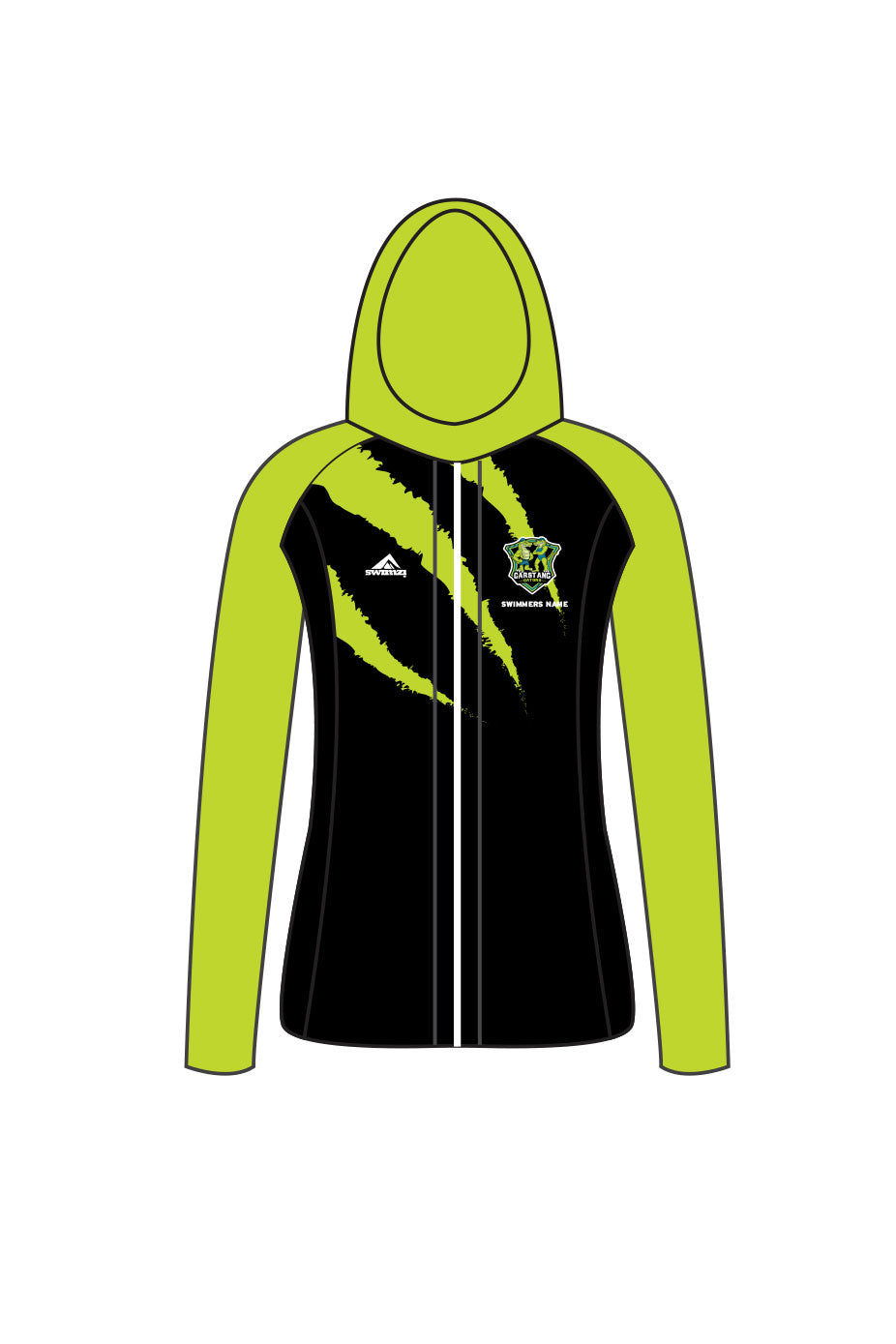 Garstang Gators SC Kids Female Zipped Performance Hoodie image 0