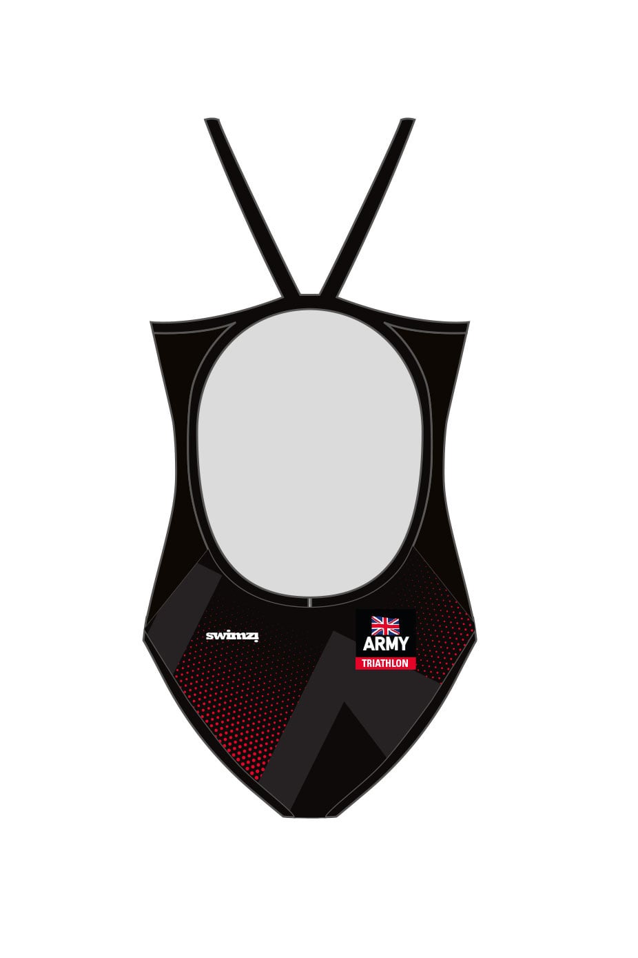 Army Swimming & Triathlon Adult Female Triathlon Thinstrap Swimsuit image 1