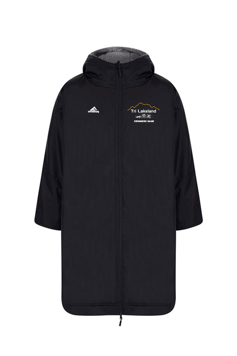 Tri Lakeland Adult Unisex Swimzi Team Robe - Black (Copy) image 0