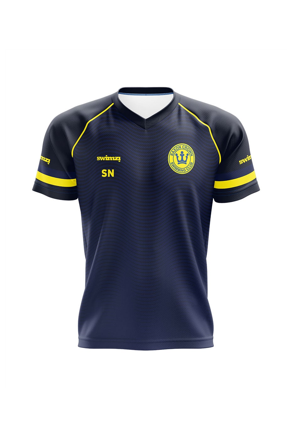 Saxon Crown SC Kids Unisex Polyester Club Shirt - V-Neck image 0