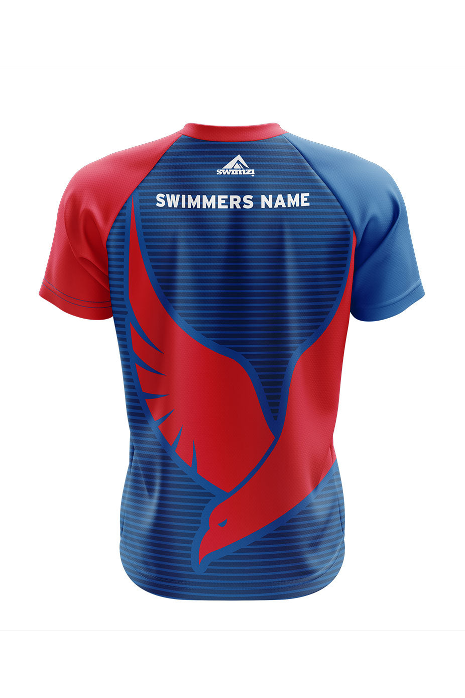 American International School of Jeddah Adult Unisex Swimming Club Shirt - V-Neck image 1