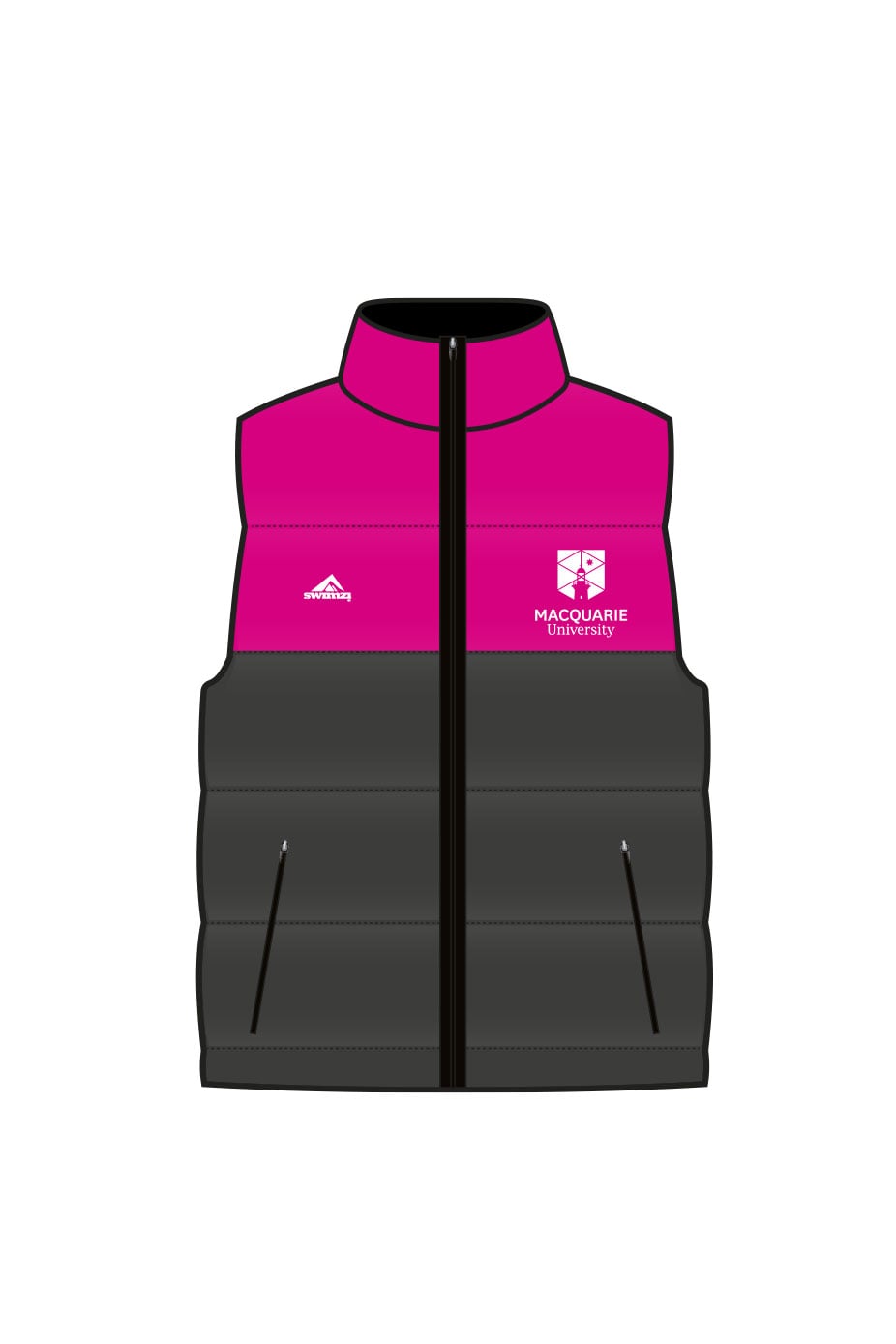 Macquarie University SC Kids Unisex Reversible Gilet image 0