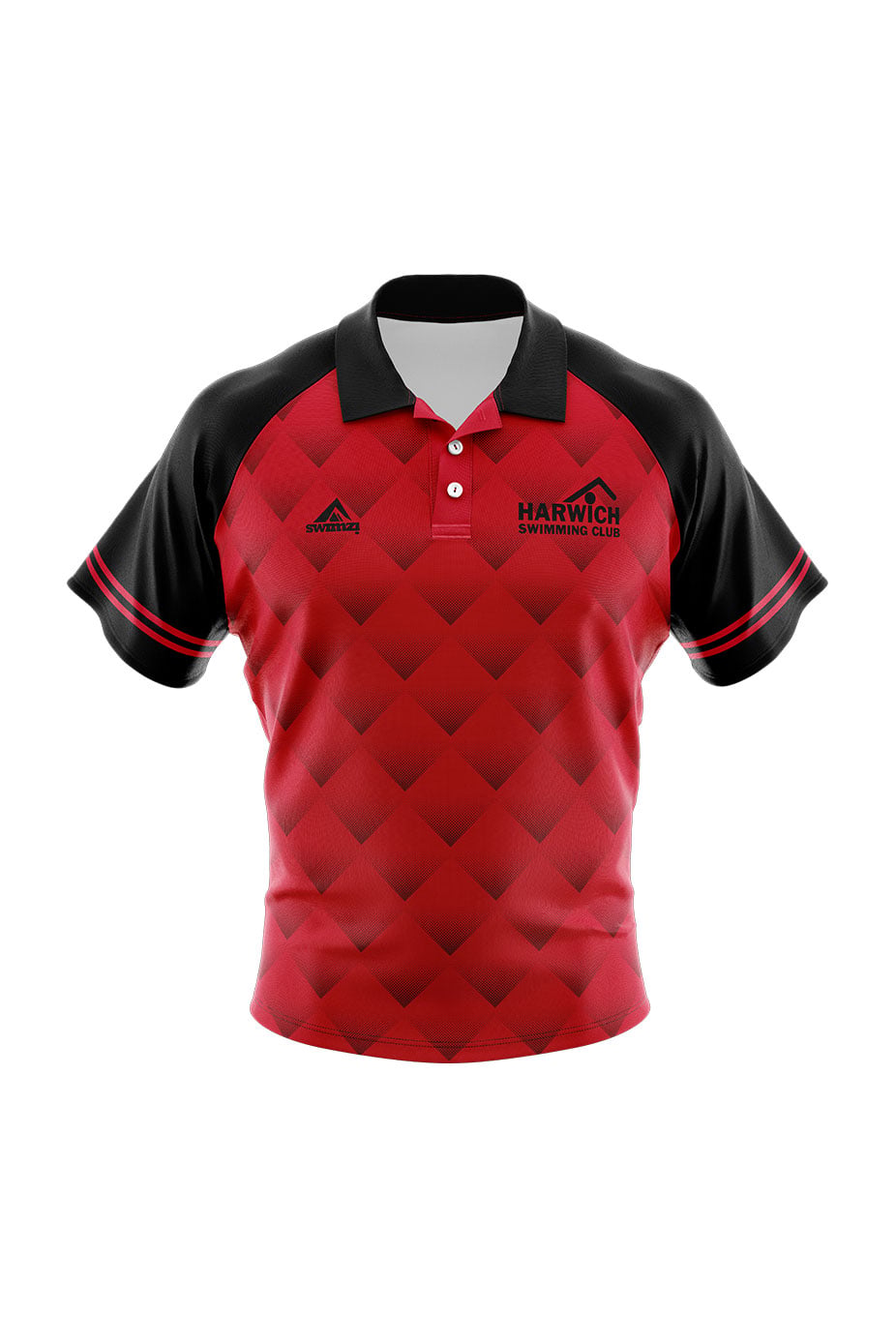Harwich\, Dovercourt amp Parkeston Swimming Club Kids Unisex Club Shirt - Polo Neck image 0
