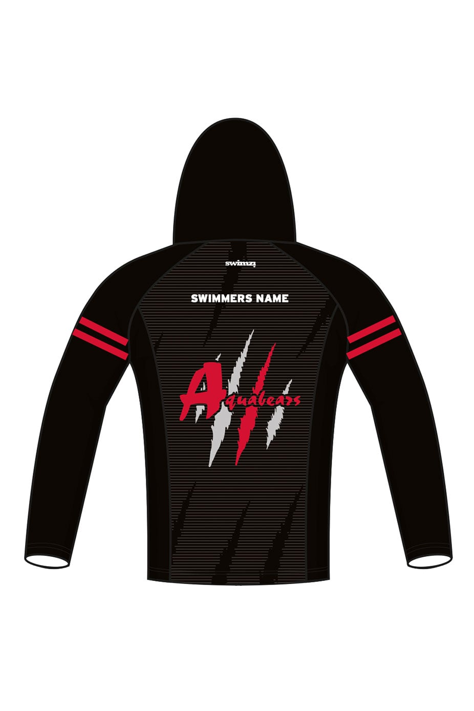 Aquabears of Rochdale SC Adult Unisex Winter Zipped Performance Hoodie image 1