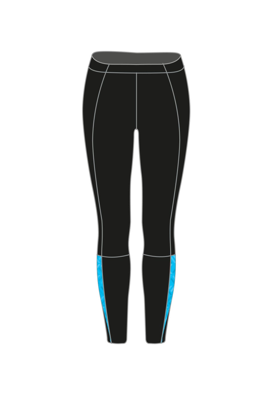 Hamilton Aquatics Kids Female Hamilton Synquatics Compression Leggings image 0