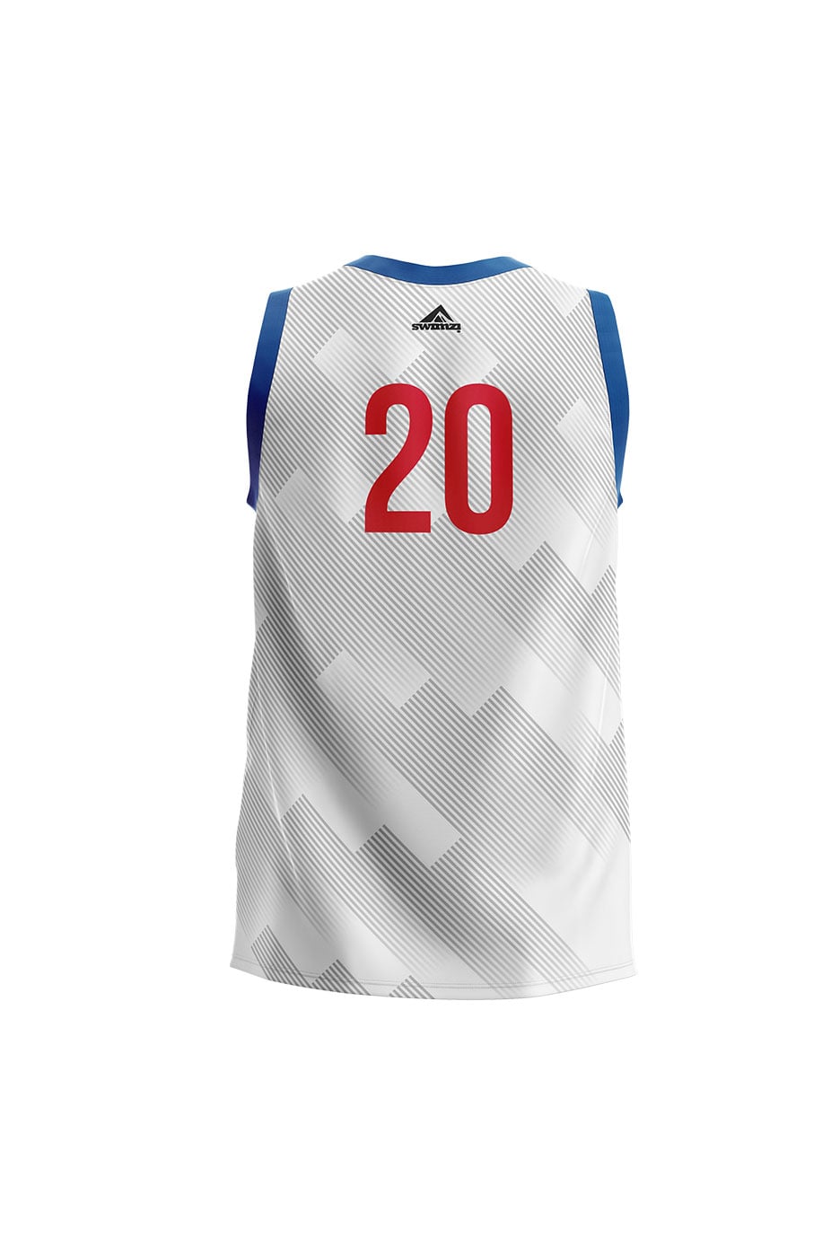 American International School of Jeddah Adult Unisex Basketball Away Vest image 1