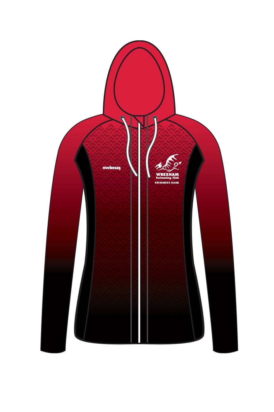 Wrexham SC Kids Female Zipped Performance Hoodie image 0
