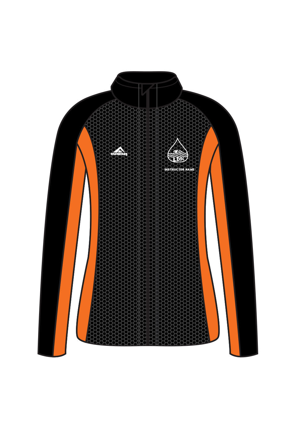 Leiston amp District SC Kids Female Tracksuit Top image 0