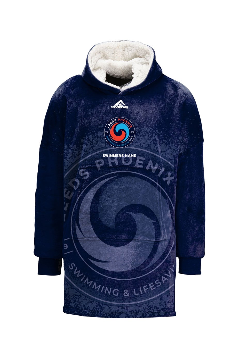 Leeds Phoenix Swimming amp Lifesaving Club Kids Unisex Team Sherpa Hoodie image 0