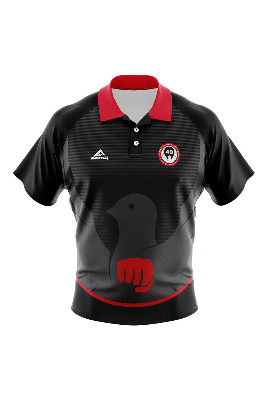 St Martins Karate Club Adult Unisex Coach Shirt - Polo Neck image 0