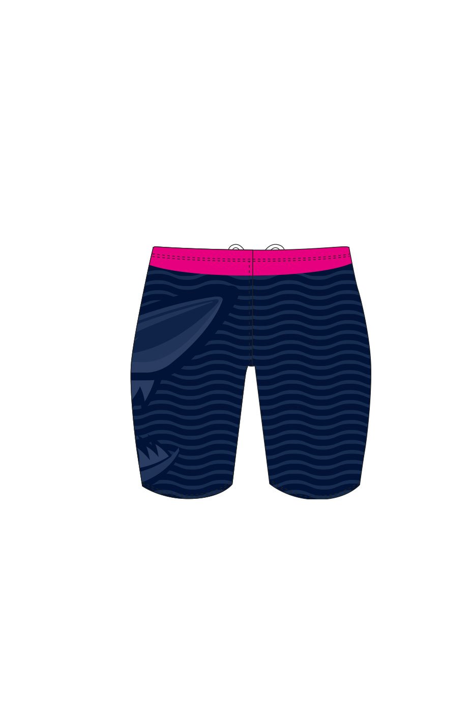 Bude Sharks Adult Male Jammers image 1
