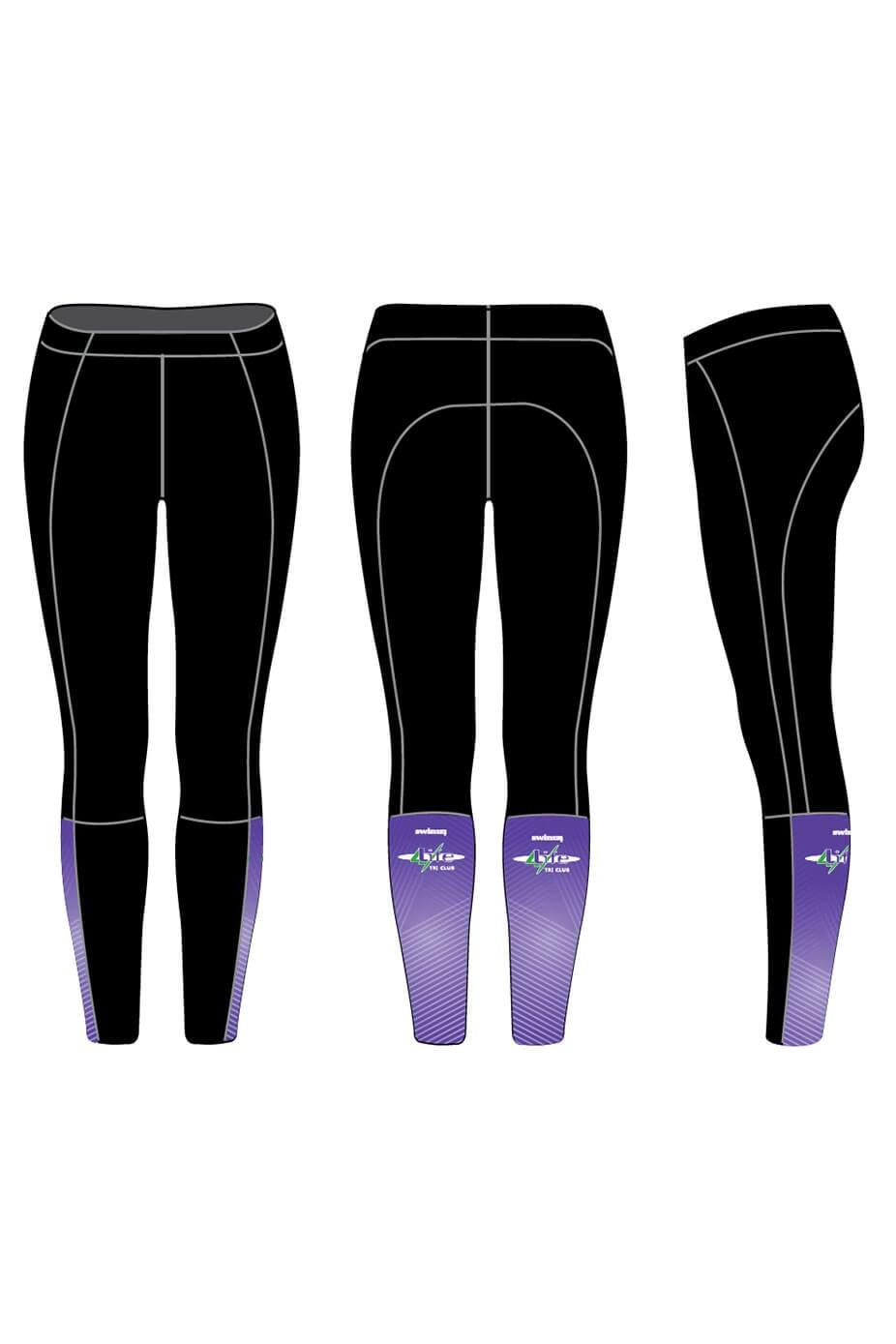 4 Life TC Kids Female Compression Leggings image 1