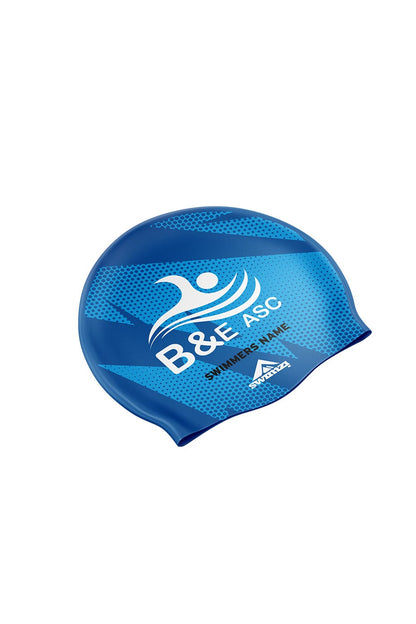 Unisex Club Swim Cap - Silicone Suede image 0