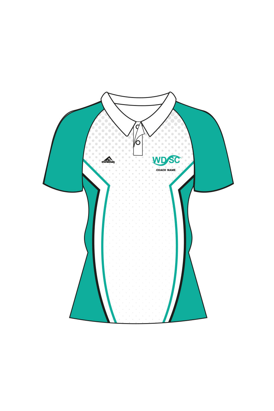 West Dorset SC Adult Female Coach Shirt - Polo Neck - OPT1 image 0