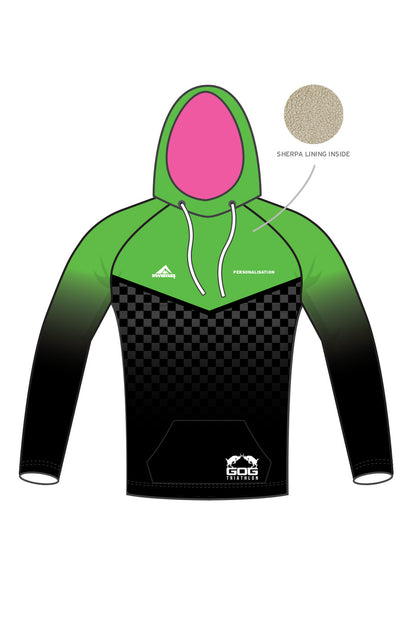 GOG Triathlon Club Kids Unisex Winter Pullover Performance Hoodie image 0