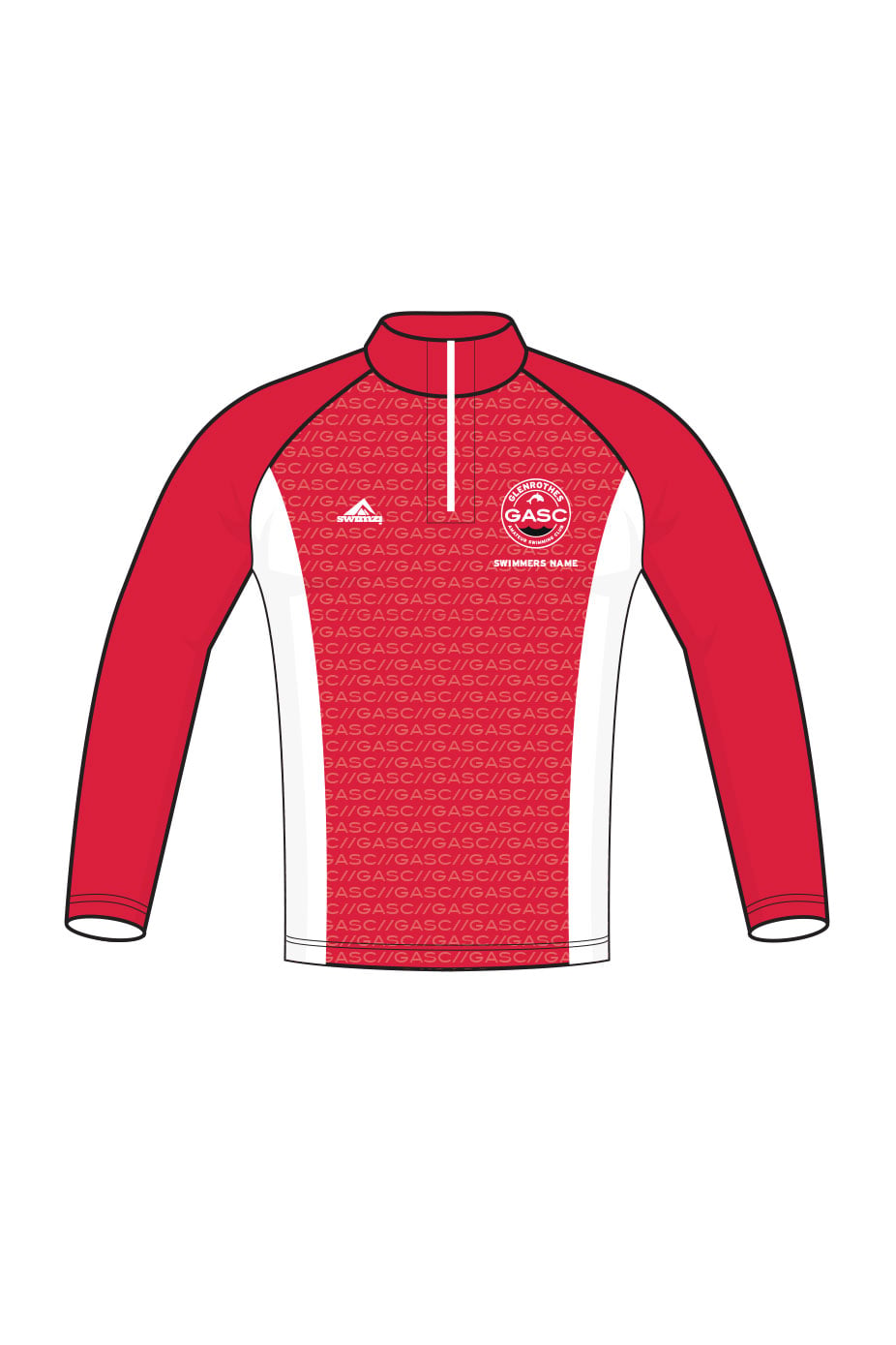Glenrothes ASC Adult Unisex Unisex 1/4 Zip Performance Tracksuit Top image 0