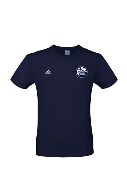 First Strokes Adult Unisex Cotton Tee - Navy image 0