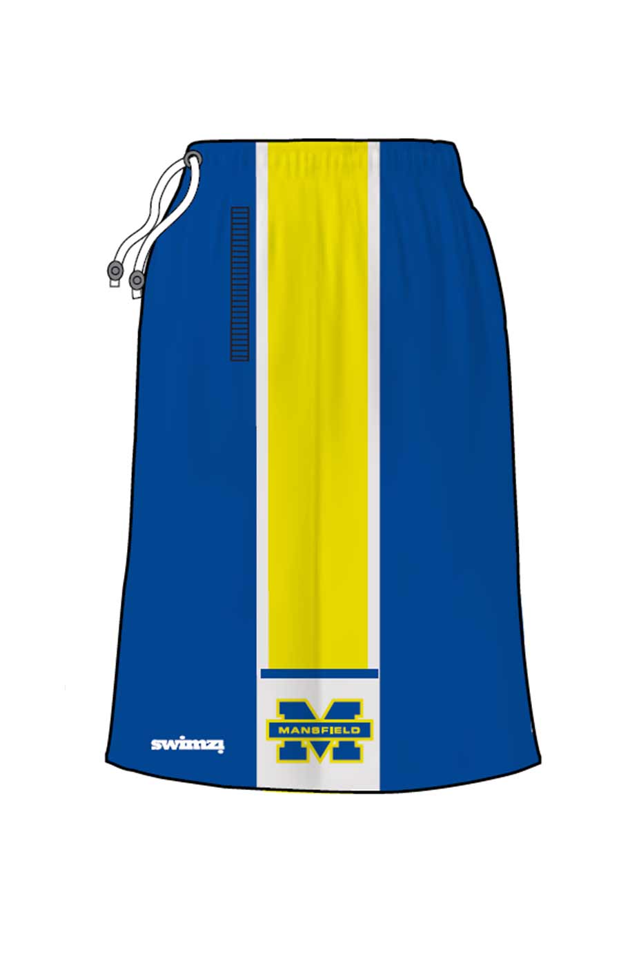 Mansfield SC Adult Unisex Polyester Basketball Shorts image 2