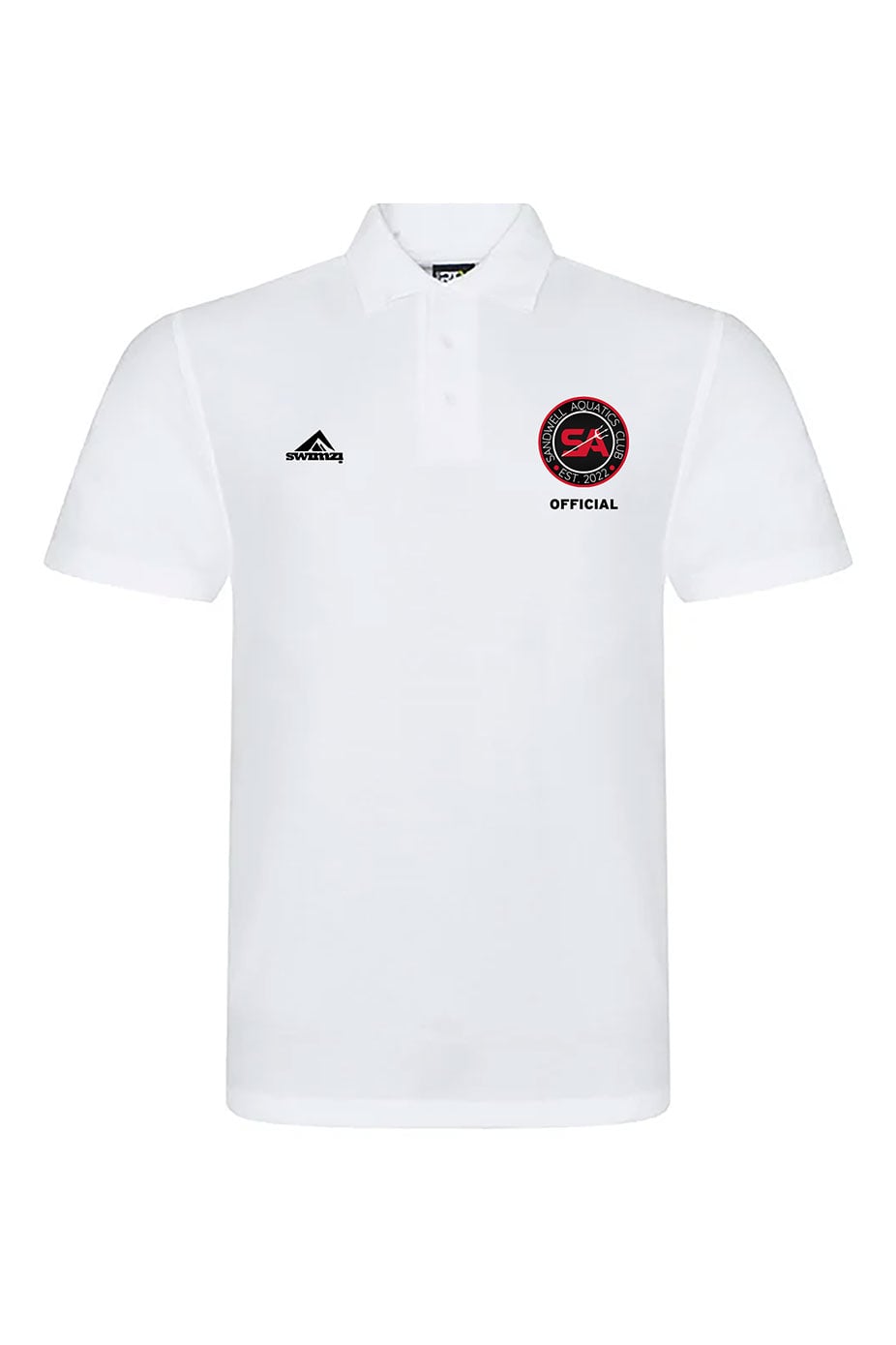 Sandwell Aquatics Club Adult Unisex Officials Shirt - Polyester image 0