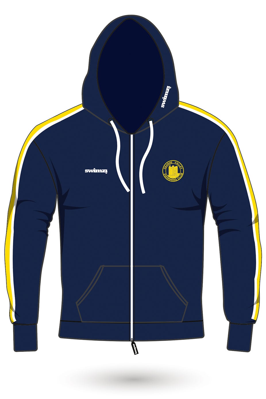 Dearne Valley SC Kids Unisex Sweat Zipped Hoodie image 0