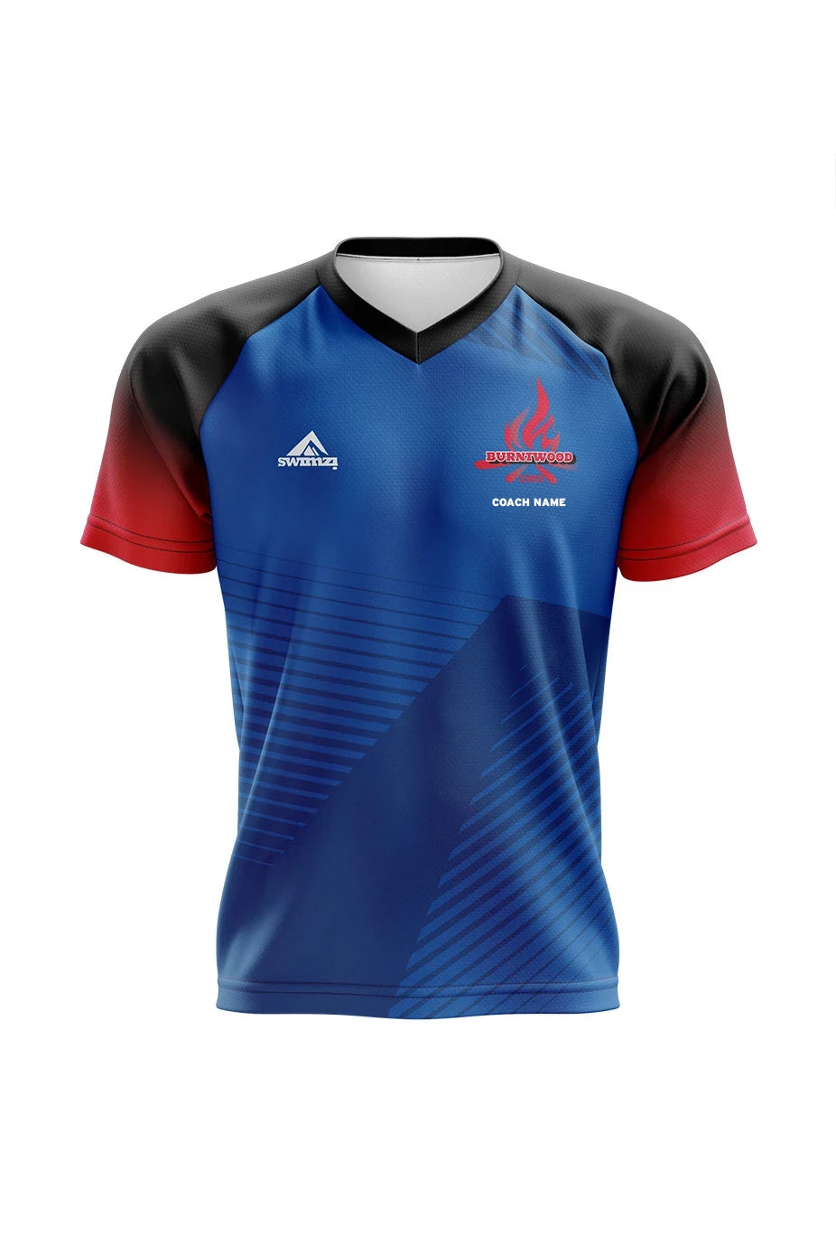 Burntwood SC Adult Unisex Coach Shirt - V-Neck image 0