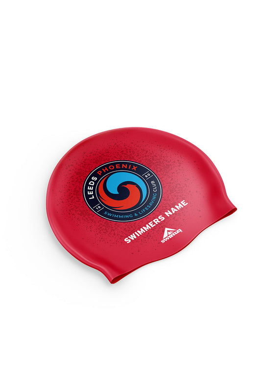 Unisex Club Swim Cap - Silicone Suede image 0